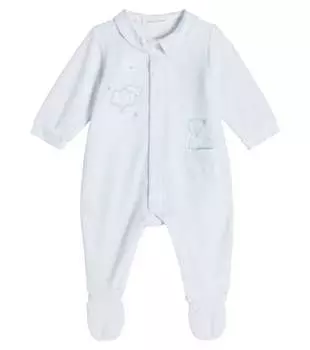 Комбинезон из смесового хлопка Tartine Et Chocolat, белый
