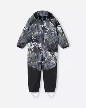 Комбинезон из софтшелла для отдыха на открытом воздухе для малышей Moomin Skyddad Reima, цвет Black