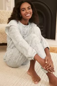 Комбинезон из трикотажного джерси «Пуантель» Laura Ashley, серый