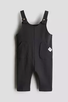 Комбинезон из вафельного трикотажа H&M, серый