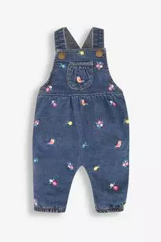 Комбинезон JoJo Maman Bb с вышивкой в виде птиц и цветов Jojo Maman Bb