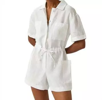 Комбинезон Juana белого цвета Casa Raki