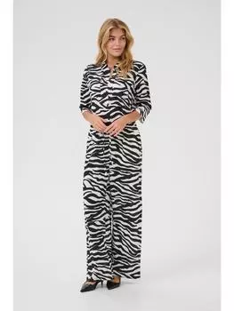 Комбинезон Kaffe, цвет black/chalk animal print