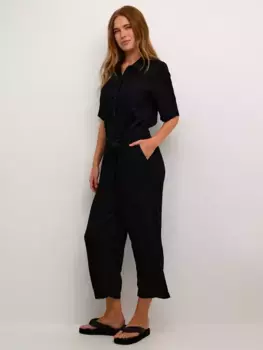 Комбинезон KAFFE Ruthie Cropped, цвет deep/black