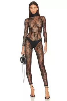 Комбинезон Kim Shui Lace, черный