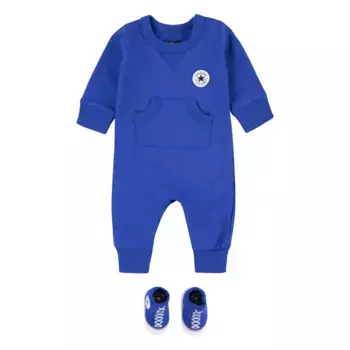 Комбинезон-конверс "LIL CHUCK COVERALL W/ SOCK BOOTIE S" (комплект) Converse, синий