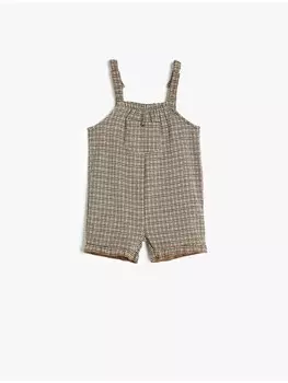 Комбинезон KOTON, цвет braun karomuster