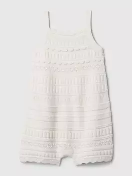 Комбинезон крючком Gap, белый