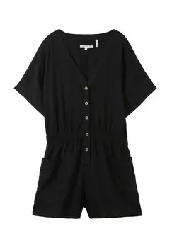 Комбинезон KURZER MIT TOM TAILOR DENIM, черный