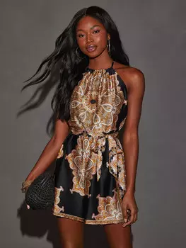 Комбинезон LA Angels, цвет schwarz/braun