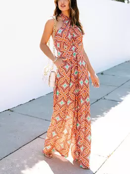 Комбинезон LA Angels, оранжевый