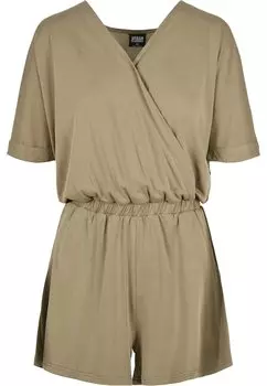 Комбинезон LADIES SHORT MODAL JUMPSUIT Urban Classics, цвет khaki