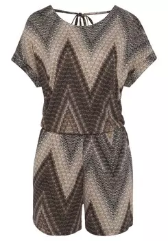 Комбинезон Lascana, бежевый