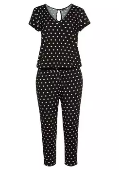 Комбинезон Lascana, черный