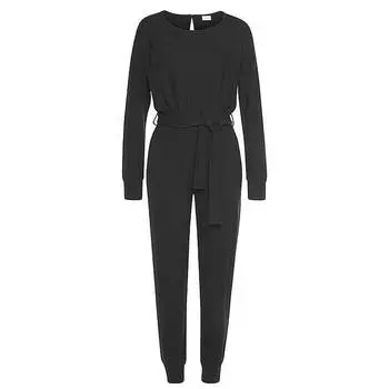 Комбинезон Lascana Cozy Knit, черный