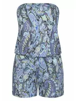 Комбинезон LASCANA, цвет blau/bedruckt