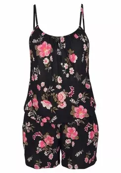 Комбинезон LASCANA Jumpsuit, черный