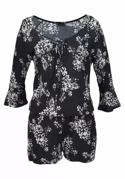 Комбинезон LASCANA Jumpsuit, черный