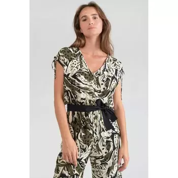 Комбинезон Le Temps Des Cerises 61201 Heloise Jumpsuit, зеленый