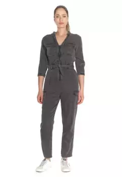 Комбинезон Le Temps Des Cerises "CHANCE" в модном дизайне, черный