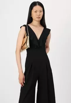 Комбинезон LEAH RUFFLE WIDE LEG WAL G., черный