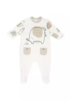 Комбинезон LEG AND BACK OPENING Chicco, цвет natural