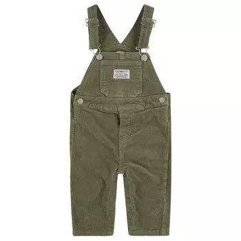 Комбинезон Levi's Corduroy Baby, зеленый