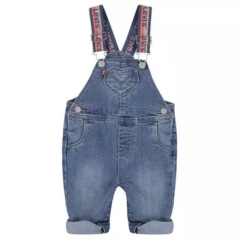 Комбинезон Levi's Heart Pocket Overall Baby, синий