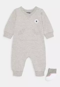 Комбинезон LIL CHUCK COVERALL SET UNISEX Converse, цвет dark grey heather