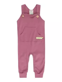 Комбинезон loud + proud Tapered Overalls, розовый