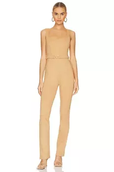 Комбинезон LPA Rhone Belted Catsuit, цвет Cafe