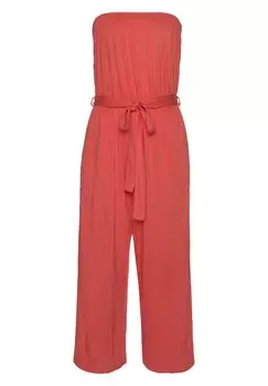 Комбинезон LS BANDEAU MOHN LASCANA, коралл