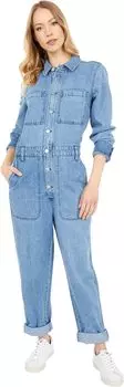 Комбинезон Madewell Denim Relaxed Coverall Jumpsuit in Glenroy Wash, цвет Glenroy Wash