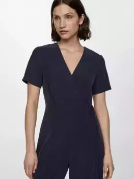 Комбинезон Mango Boscol, темно-синий