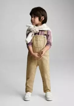 Комбинезон Mango Kids, коричневый