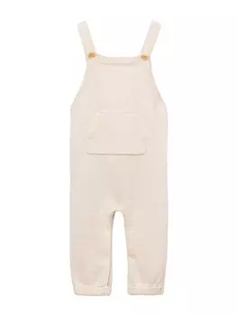 Комбинезон MANGO KIDS Regular Overalls YORK7, песочный