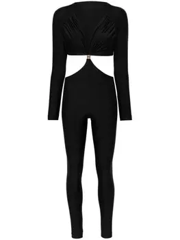 Комбинезон Marina с вырезами Mvp wardrobe, черный