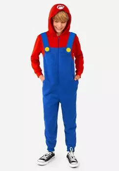 Комбинезон MARIO ONESIE OppoSuits, цвет red