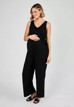 Комбинезон MATERNITY FIT WIDE JoJo Maman Bb, черный