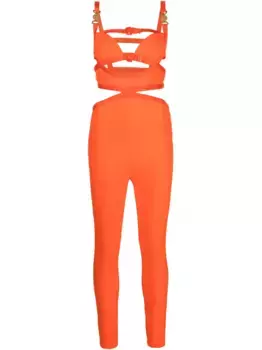 Комбинезон Medusa '95 с вырезами VERSACE, оранжевый