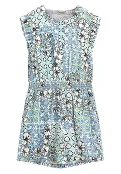 Комбинезон MIT ALLOVER-BLTTERPRINT Guess, цвет hellblau