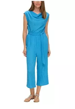 Комбинезон MIT WASSERFALLAUSSCHNITT s.Oliver BLACK LABEL, бирюзовый