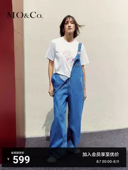 Комбинезон Moco джинсовый, синий