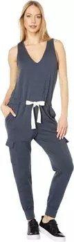 Комбинезон MONROW Cargo Jumpsuit, цвет Faded Black 1