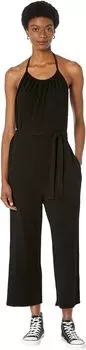 Комбинезон MONROW Supersoft Halter Jumpsuit, черный