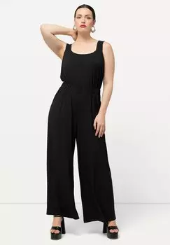 Комбинезон MUST-HAVE WIDE LEG Ulla Popken, черный
