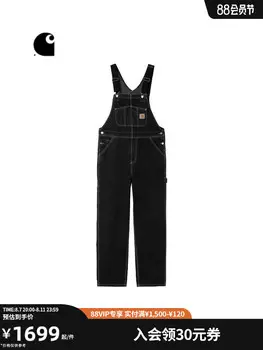 Комбинезон мужской Carhartt WIP с логотипом и множеством карманов, черный