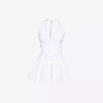 Комбинезон на бретелях House Of Cb Eleanor, белый