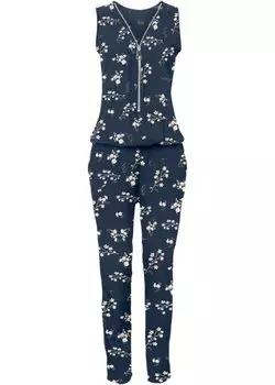 Комбинезон на молнии Bodyflirt, синий