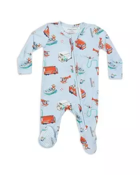 Комбинезон на молнии для спасательной машины для мальчиков Angel Dear - Baby, синий